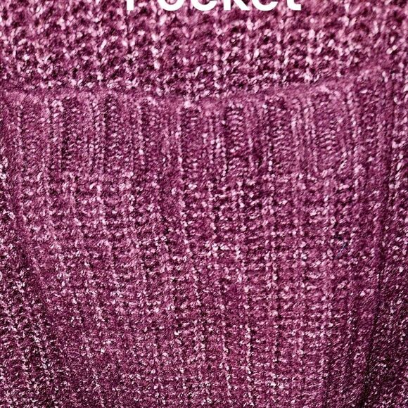 TORRID Winter Bloom Color Boyfriend Cardigan Pointelle Sleeve Sweater SIZE 2X - Picture 5 of 16